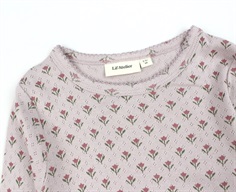 Lil Atelier violet ice blomstret bluse